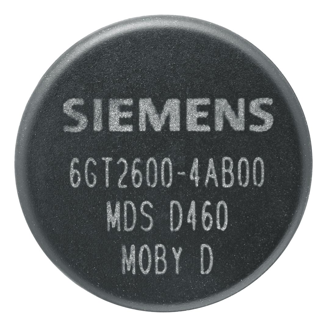 Siemens 6Gt2600-4Ab00 Rfid Transponder, 13.56Mhz, 15.625Kb