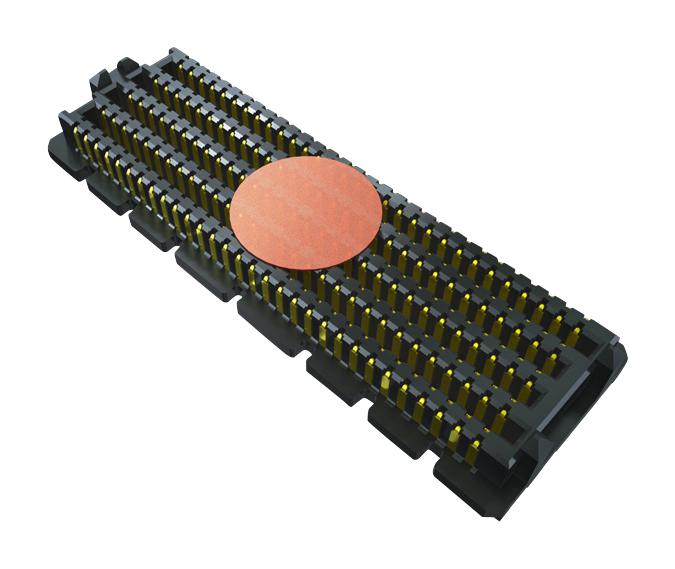 Samtec Seam-20-03.5-L-10-2-A-K-Tr Mezzanine Connector, Plug, 200Pos, 10Row, Smt