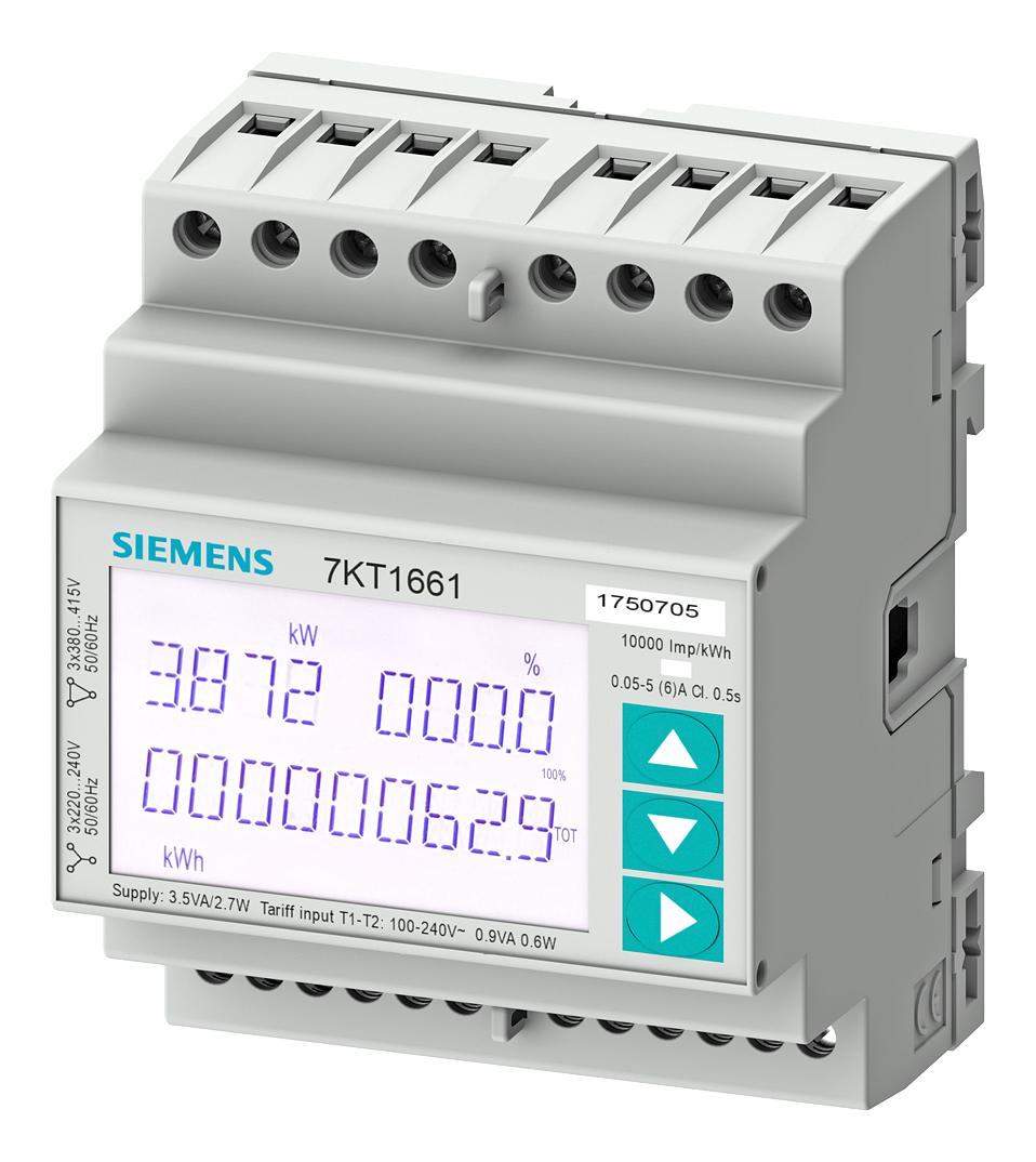 Siemens 7Kt1661 Measuring Device, Lcd, 5 A