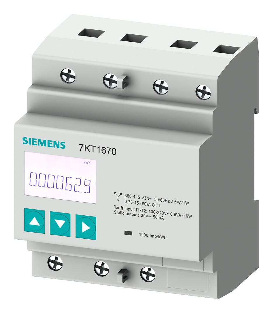 Siemens 7Kt1668 Measuring Device, Lcd, 80 A