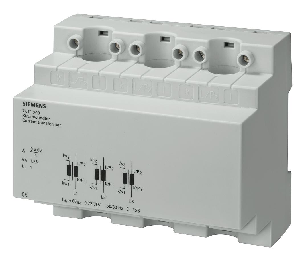 Siemens 7Kt1200 Current Transformer, 60A, 1.25Va