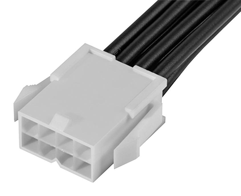 Molex 215328-1082 Wtb Cable, 8Pos Plug-Free End, 300mm