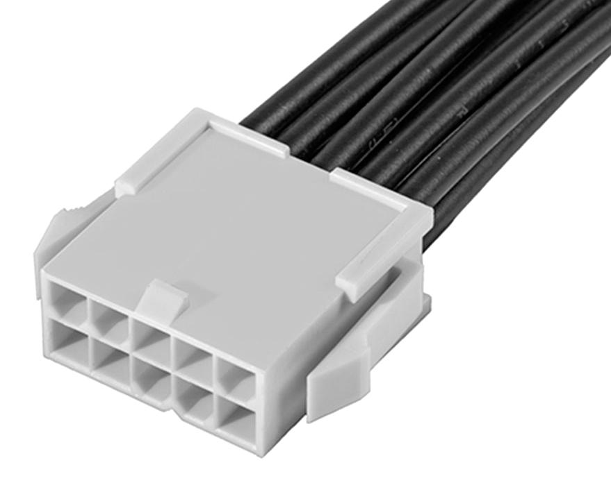 Molex 215326-1101 Wtb Cable, 10Pos Rcpt-Free End, 150mm