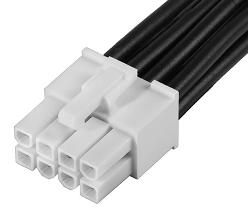 Molex 215328-1083 Wtb Cable, 8Pos Plug-Free End, 600mm