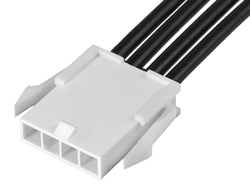 Molex 215320-2041 Wtb Cable, 4Pos Rcpt-Rcpt, 150mm