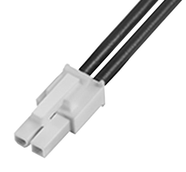 Molex 215323-1023 Wtb Cable, 2Pos Plug-Free End, 600mm