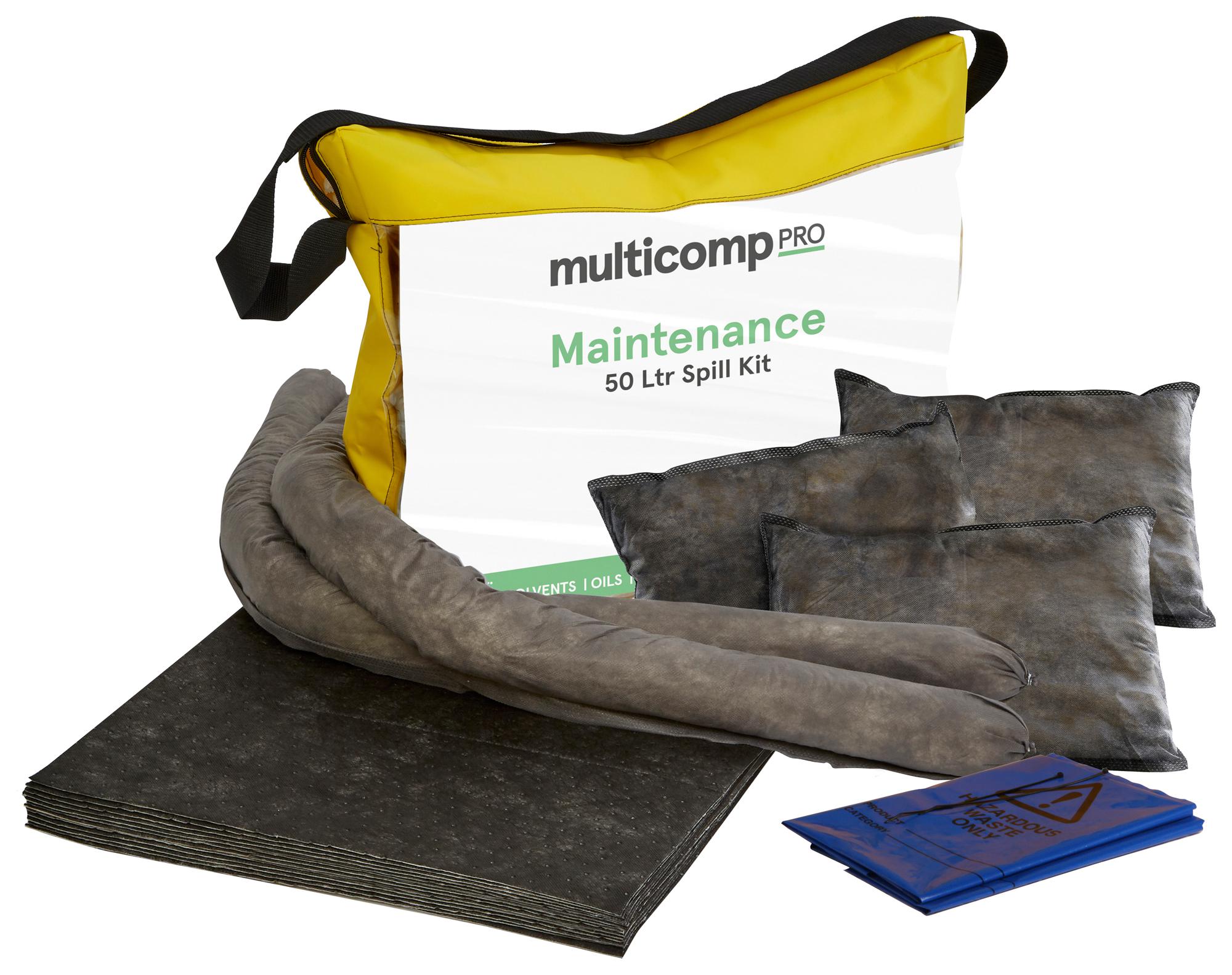 Multicomp Pro Mp005326 Sorbent, Maintenance Spill Kit, 50L