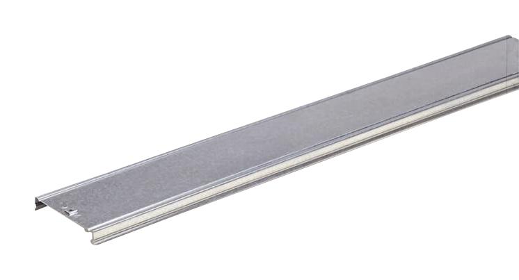 Abb 07241 Trunking Cover, Metal, Straight, 75mm