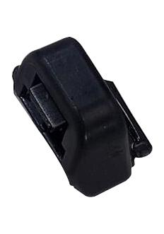 Abb 7Tag009550R0012 Locking Head, Lashing Tie, Black, Nylon