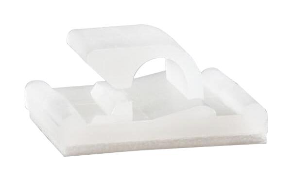 Abb 7Tag009970R0150 Flat Cable Clamp, Nylon 6.6, Natural