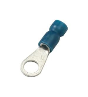 Abb 7Tci029510R0076 Terminal, Ring Tongue, #4, 2.5mm2, Blue