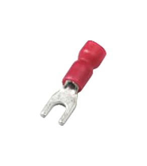 Abb 7Tci029980R0868 Crimp Terminal, Fork, #6, 1.5mm2, Red