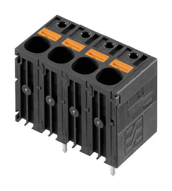 Weidmuller 2491620000 Wtb Terminal Block, 2Pos, 24-8Awg, Th