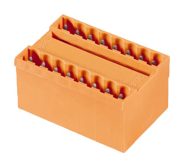 Weidmuller 1602450000 Terminal Block, Header, 16Pos, Th