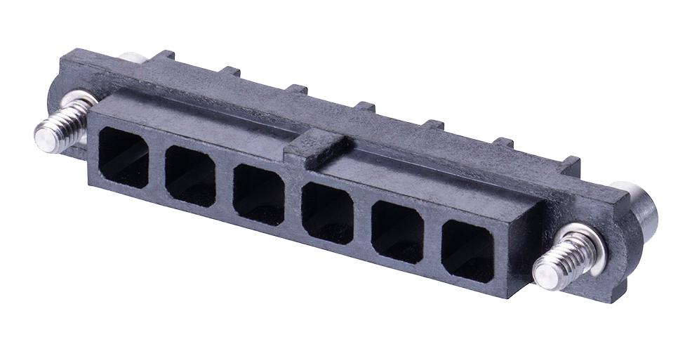 Harwin M80-263F206-00-00 Housing Connector, Rcpt, 6Pos, 4mm