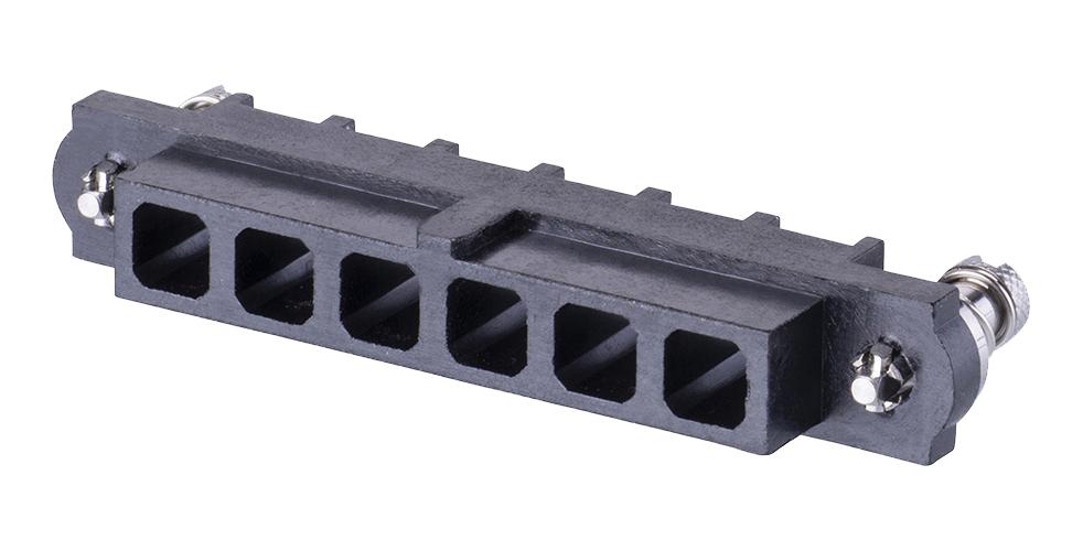 Harwin M80-263Fc06-00-00 Housing Connector, Rcpt, 6Pos, 4mm