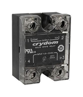 Sensata/crydom Lnd4450C Solid State Relay, 50A, 48-528Vac, Panel