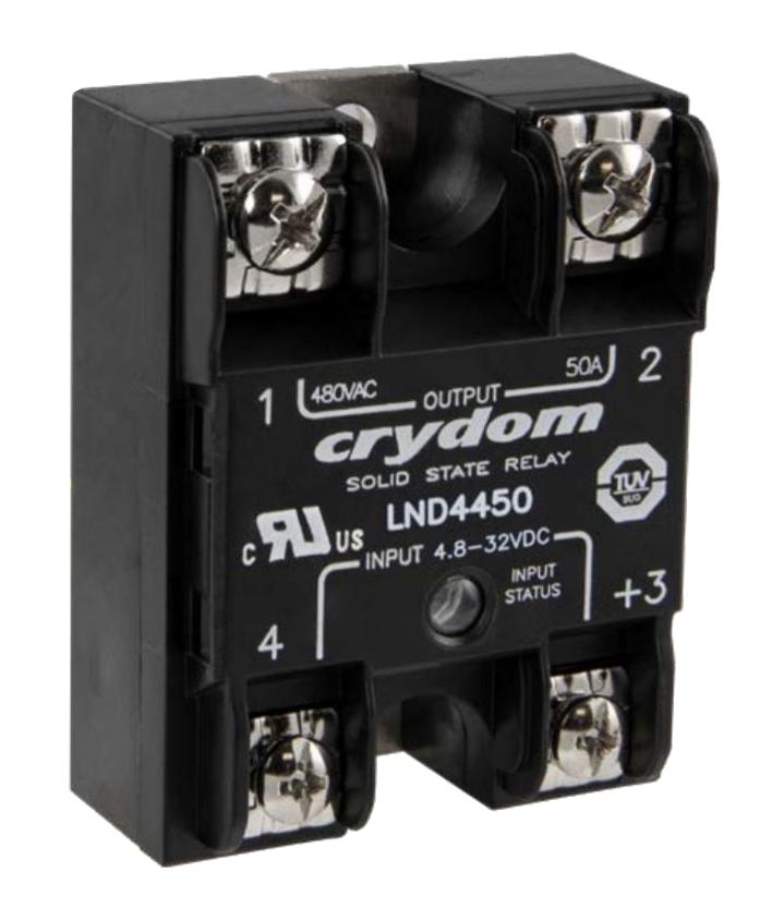 Sensata/crydom Lnd4450 Solid State Relay, 50A, 48-528Vac, Panel