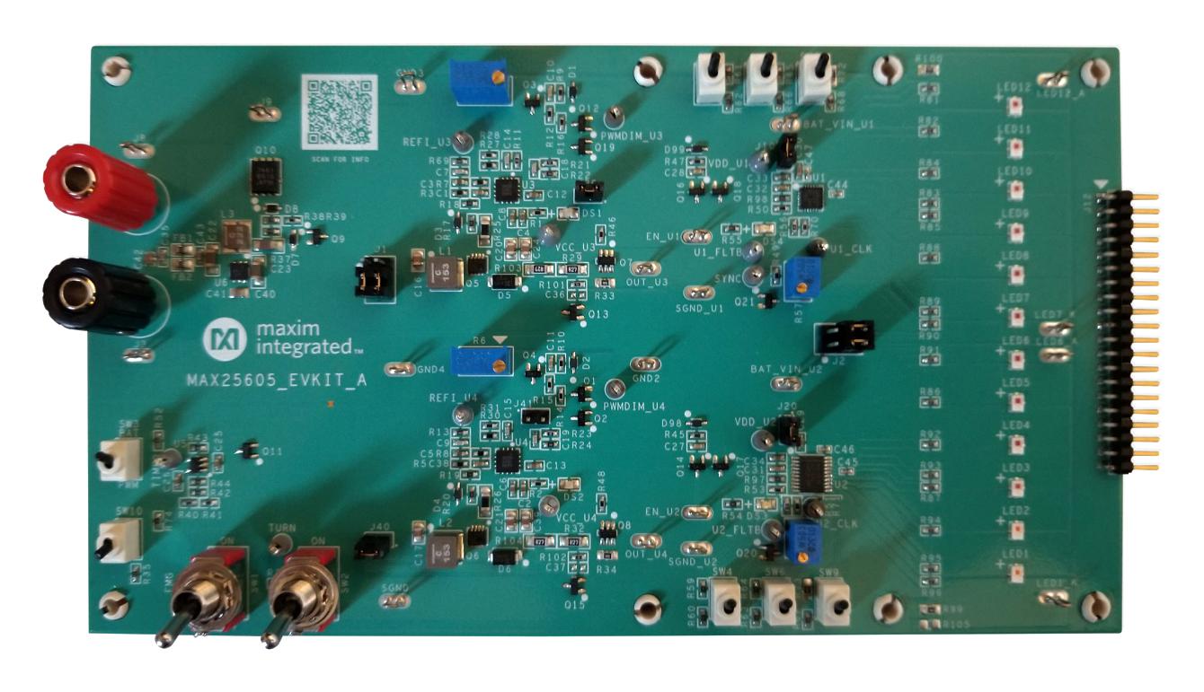 Analog Devices Max25605Evkit# Eval Kit, Sequential Led Controller