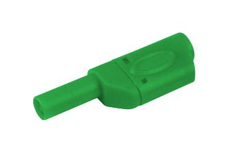 Multicomp Pro Mp770591 Shrouded Banana Plug, 32A, Solder, Grn