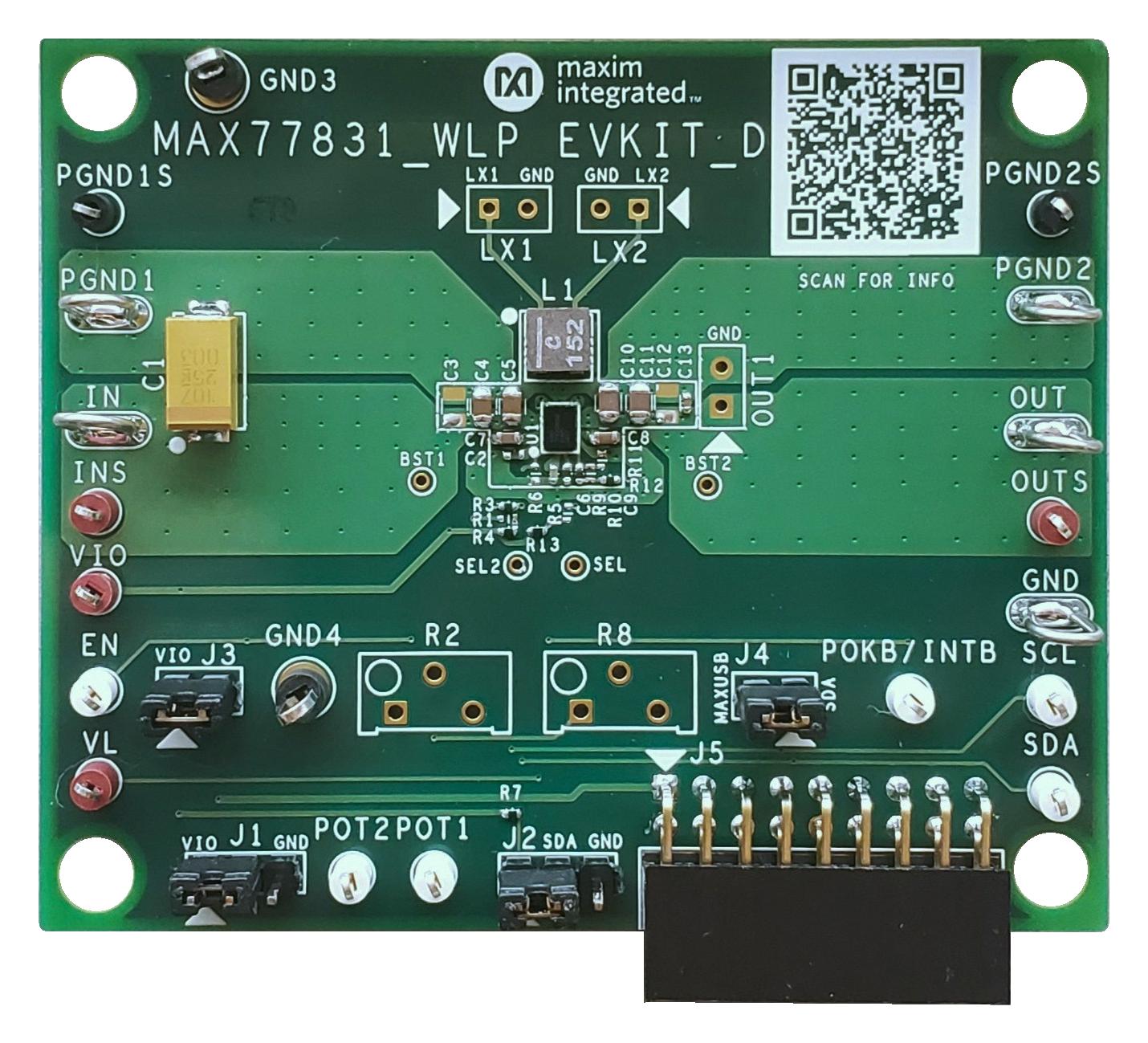 Analog Devices Max77831Wevkit# Eval Kit, Buck-Boost Converter