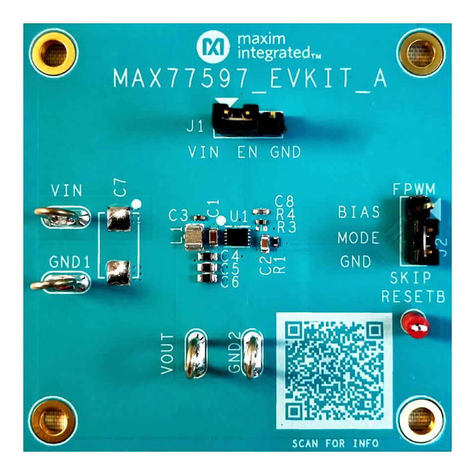 Analog Devices Max77597Evkit# Eval Kit, Synchronous Buck Converter