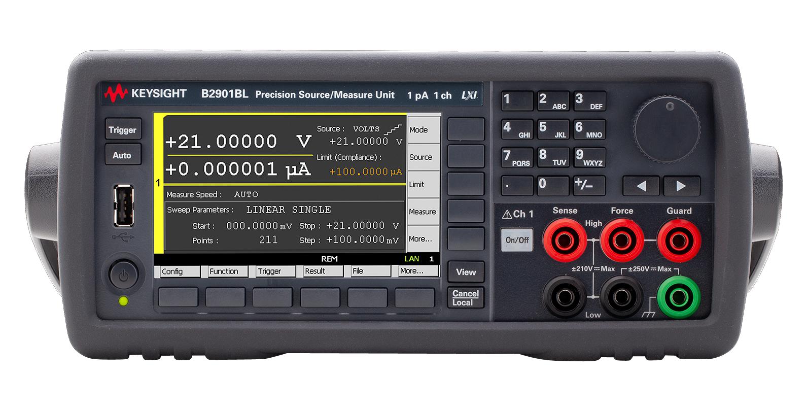 Keysight Technologies B2901Bl Precision Source/measure Unit, 1.5A/21V