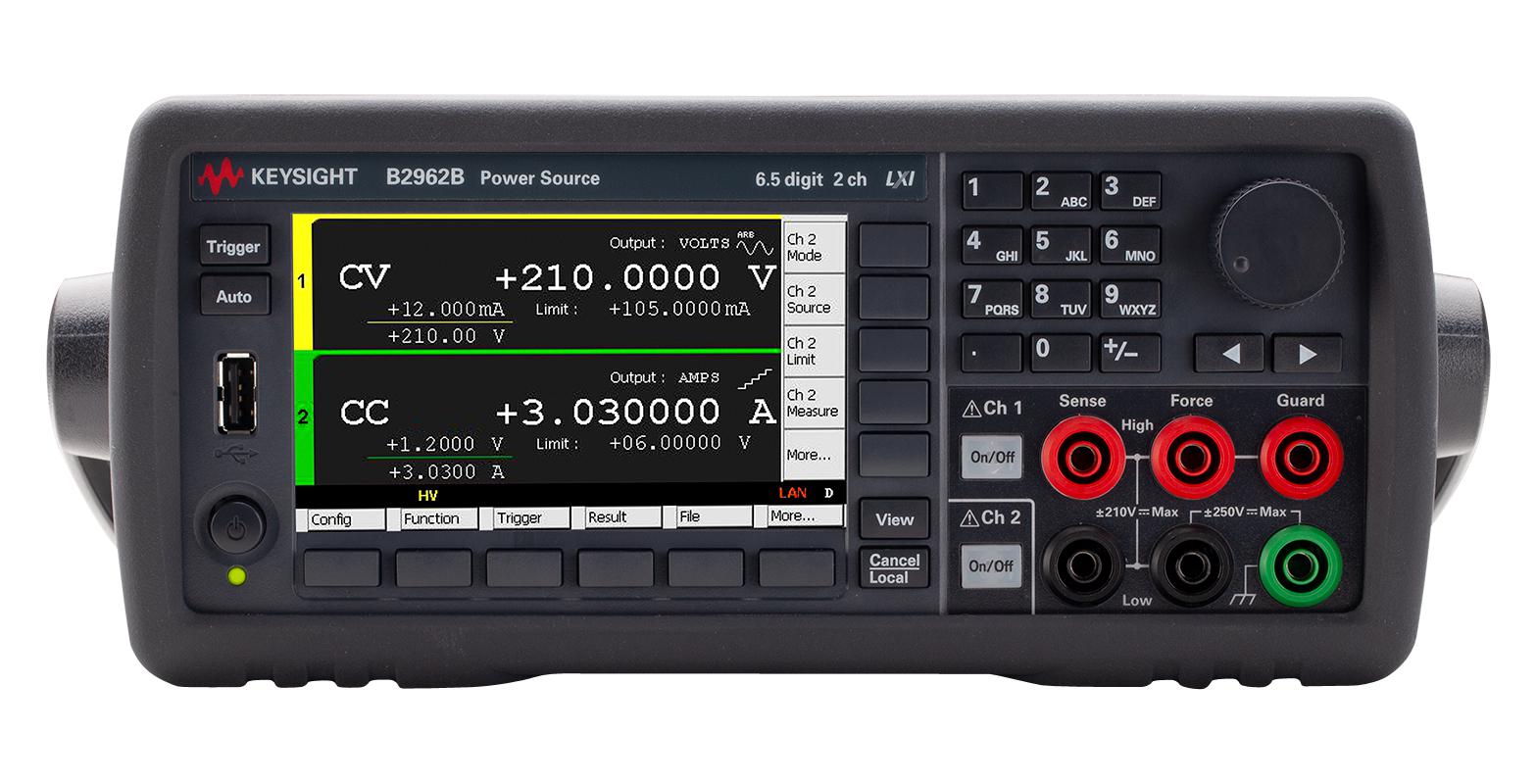 Keysight Technologies B2962B Precision Source/measureunit, 10.5A/210V