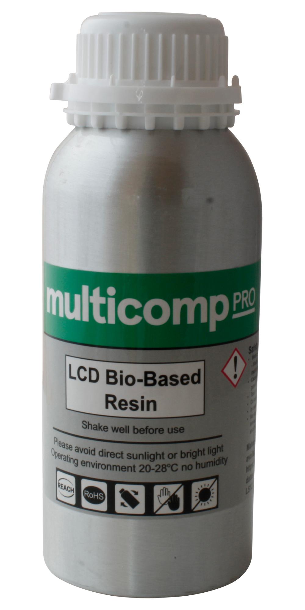 Multicomp Pro Mp004396 Lcd Pla Resin, White, 500G, 50%