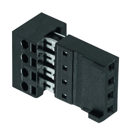 WÃ¼rth Elektronik 661004151922 Idc Connector, Rcpt, 4Pos, 1Row, 2.54mm