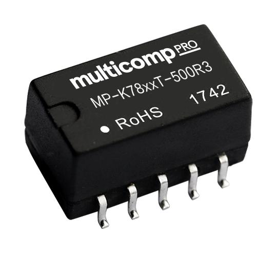 Multicomp Pro Mp-K7805T-500R3(300) Dc-Dc Converter, 5V, 0.5A