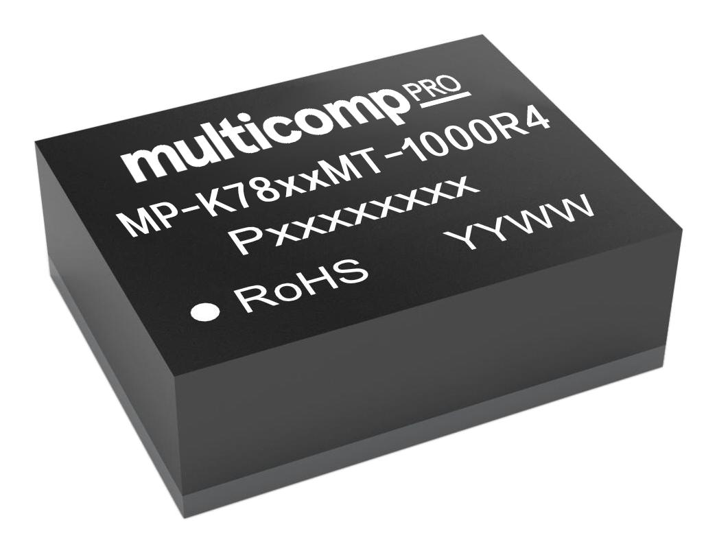 Multicomp Pro Mp-K7805Mt-1000R4(100) Dc-Dc Converter, 5V, 1A