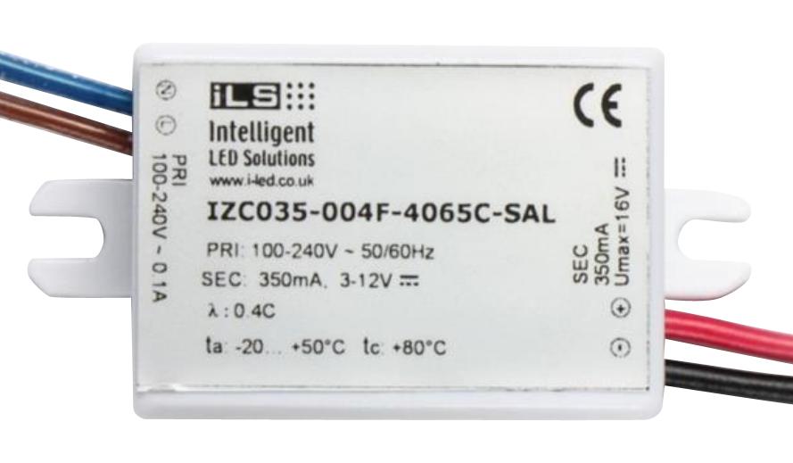 Osram Izc035-004F-4065C-Sal Led Driver, Constant Current, 12V, 4W