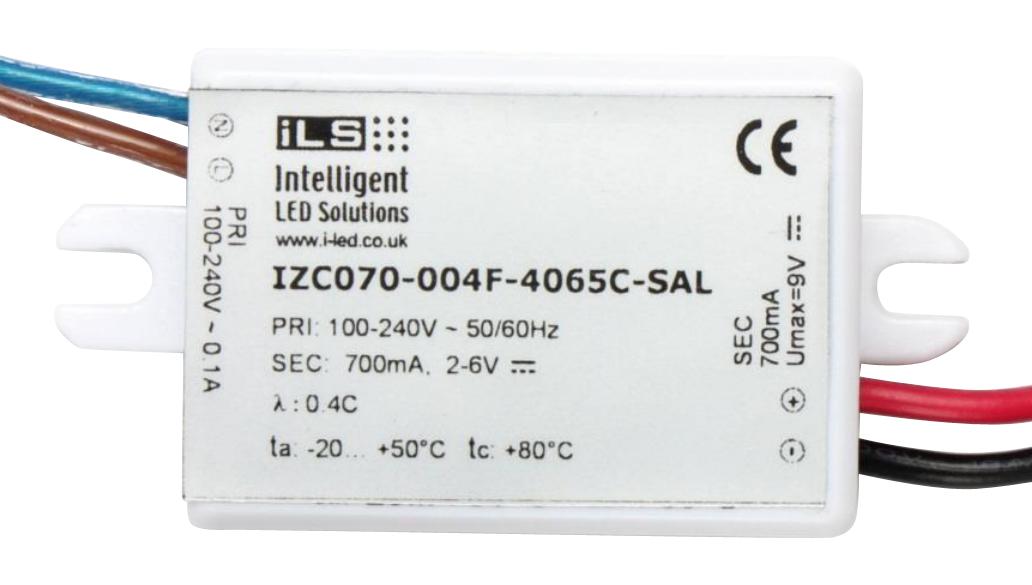 Osram Izc070-004F-4065C-Sal Led Driver, Constant Current, 6V, 4W