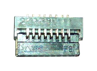 Hirose Fh65-8S-0.5Sh Connector, Ffc/fpc, R/a, 8Pos, 1 Row, 0.5mm