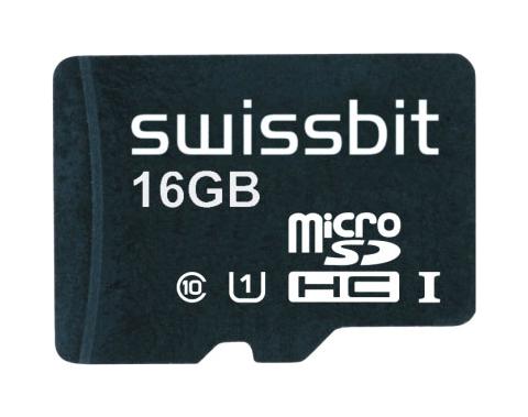 Swissbit Sfsd016Gn1Am1To-I-5E-221-Std Microsdhc/sdxc Flash Memory Card, 16Gb