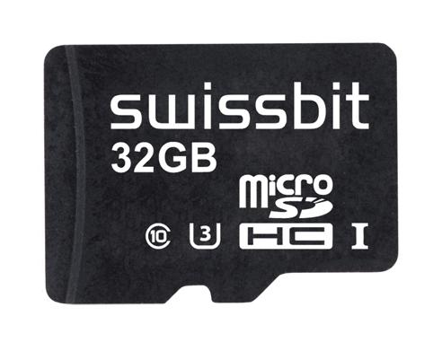 Swissbit Sfsd032Gn1Am1To-I-5E-221-Std Microsdhc/sdxc Flash Memory Card, 32Gb