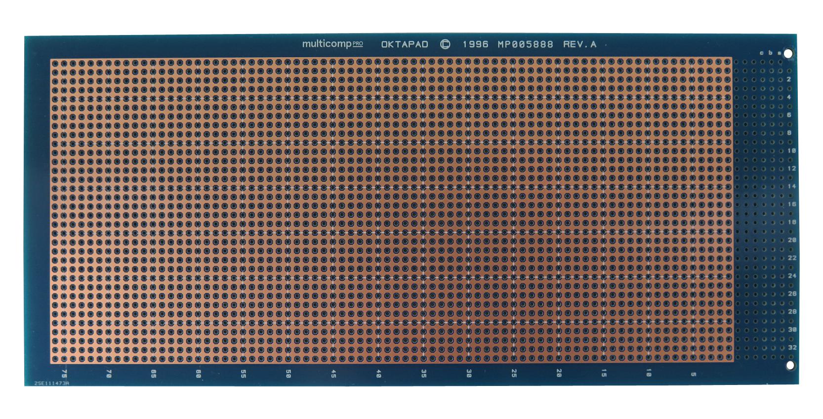 Multicomp Pro Mp005888 Pcb Oktopad 100X220 Euro Double Sided