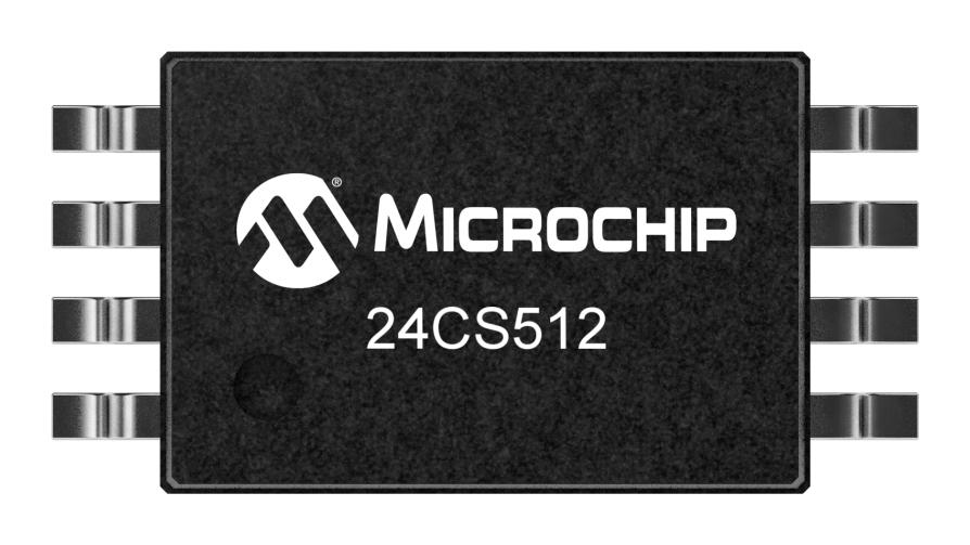 Microchip Technology Technology 24Cs512-E/st Eeprom, 512Kbit, -40 To 125Deg C