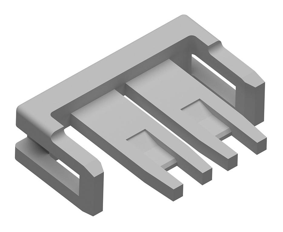 Molex 206998-0100 Tpa Retainer, 2Pos, Gry, Nylon