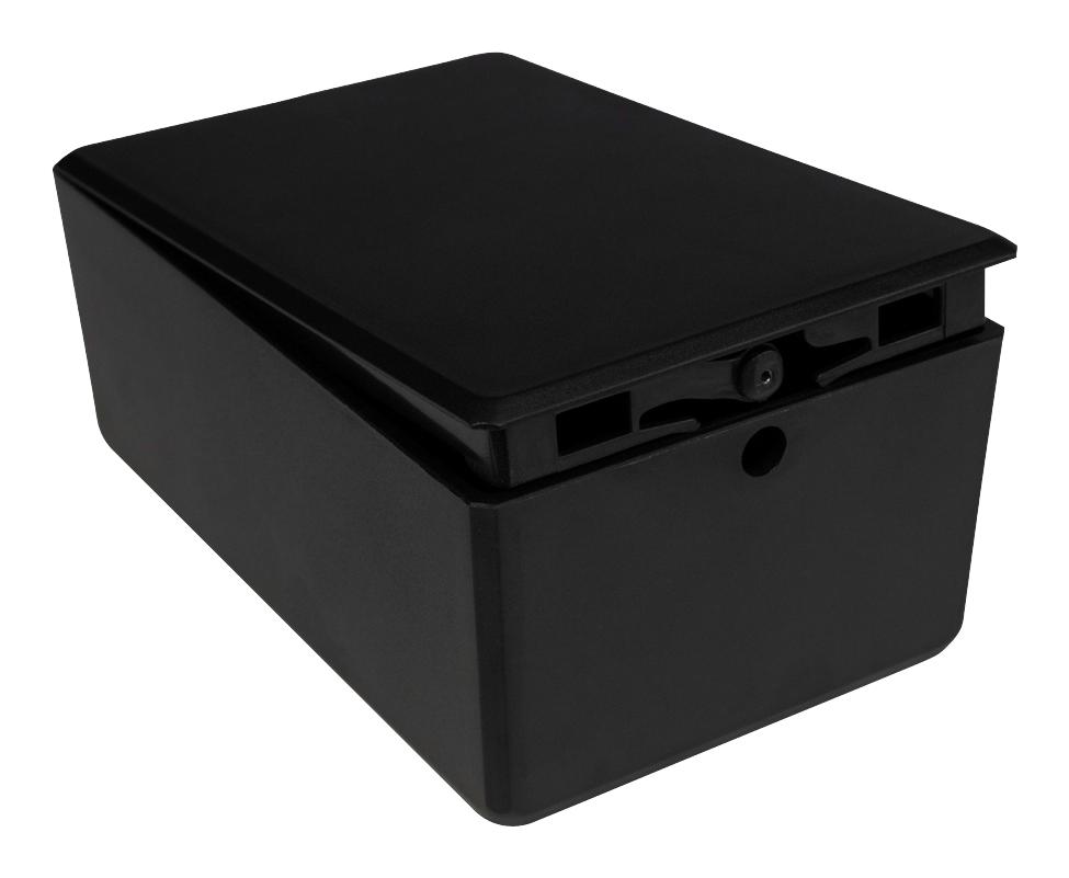 CamdenBoss Cbeac-02-Bk Enclosure, Electronic, Abs, Black