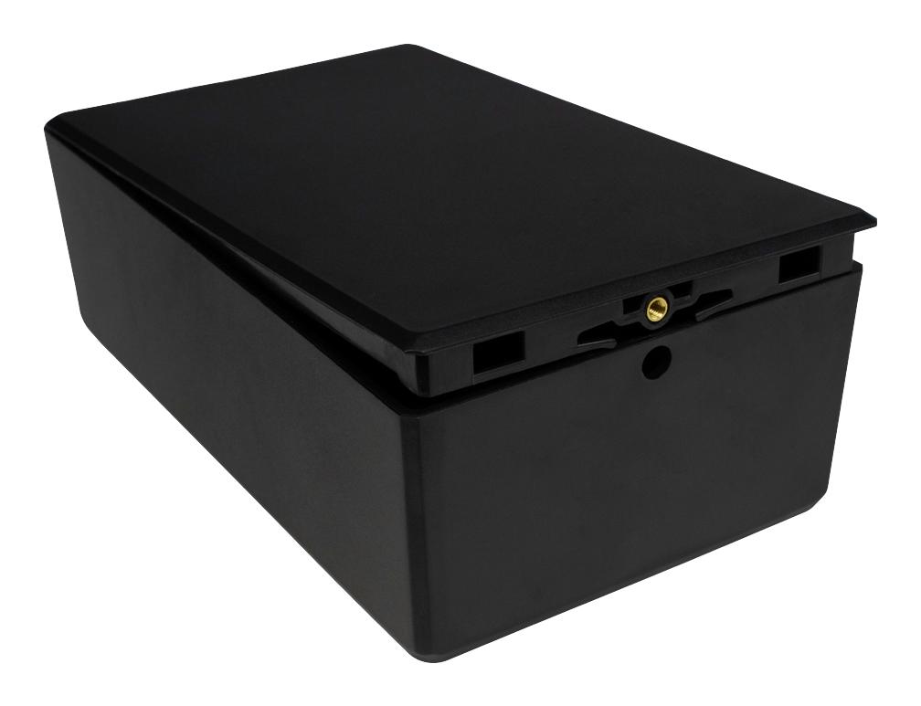 CamdenBoss Cbeac-04-Bk Enclosure, Electronic, Abs, Black