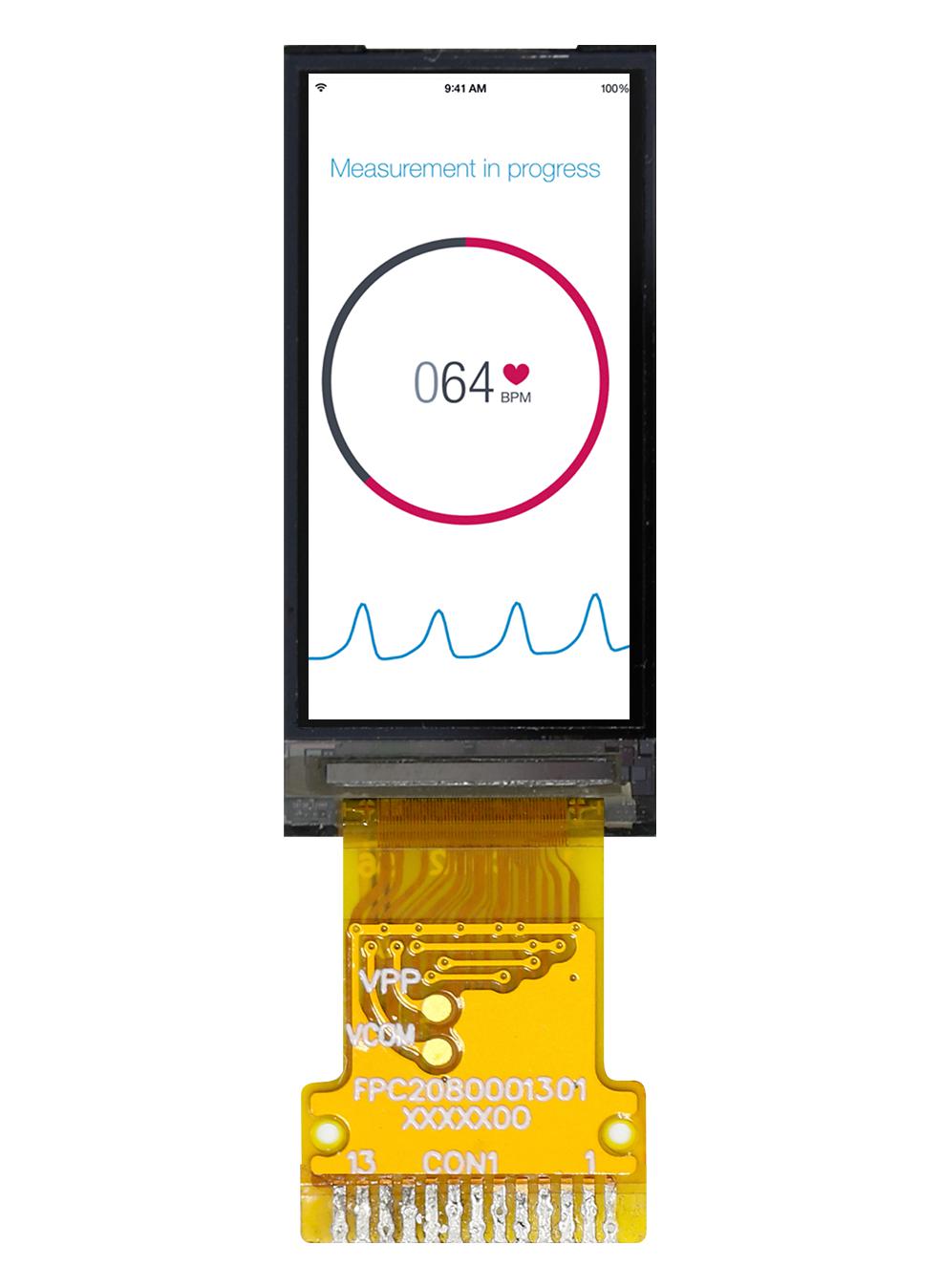 Midas Displays Mdt0096Aih-Spi Lcd Tft Display, 0.96, 80 X 160P, Spi