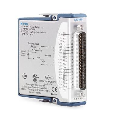 NI/emerson 779139-01 NI-9425, Digital Input Module