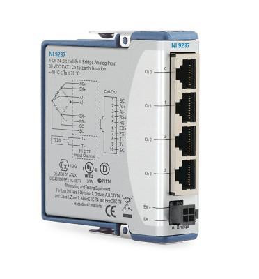 NI/emerson 779521-01 NI-9237, Strain/bridge Input Module