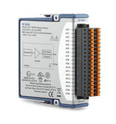 NI/emerson 785190-02 NI-9264, Voltage Output Module, 16Bit