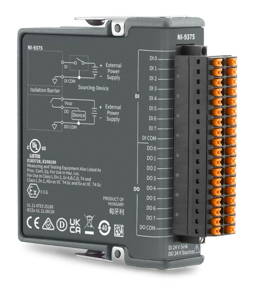 NI/emerson 785192-01 NI-9375, Digital O/p Mod, C Series