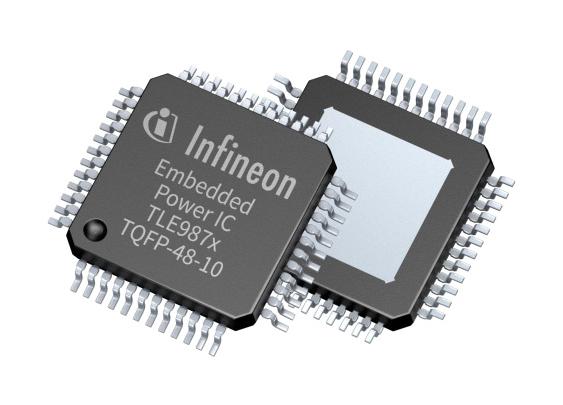 Infineon Tle9872Qtw40Xuma1 Mcu, Aec-Q100, 32Bit, 40Mhz, Tqfp-48