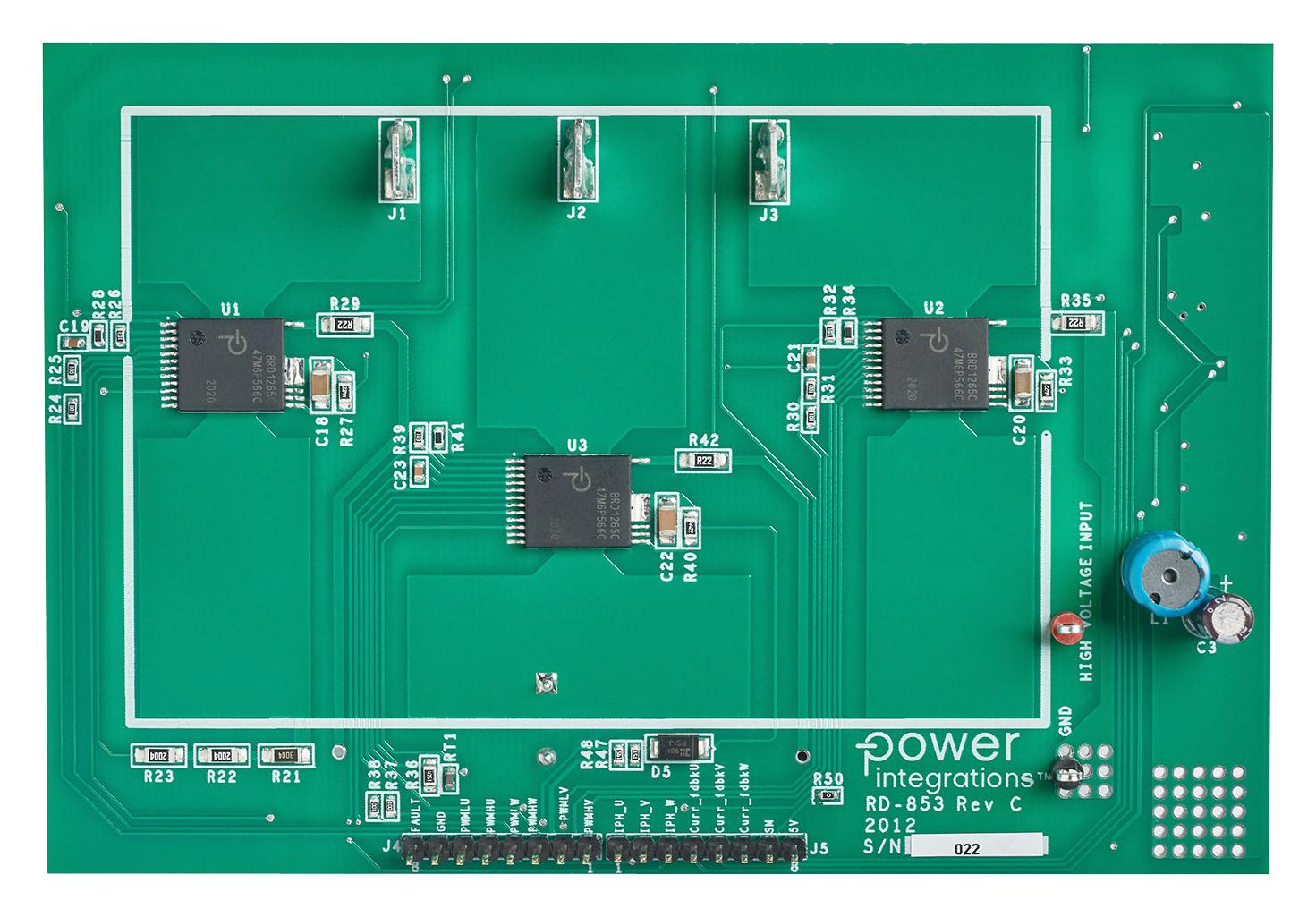 Power Integrations Rdk-853 Ref Design Board, Bldc Motor Driver