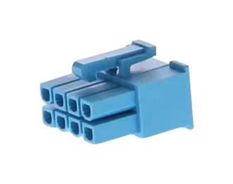 Molex 46992-1040 Connector Housing, Rcpt, 10Pos, 4.2mm, Blu